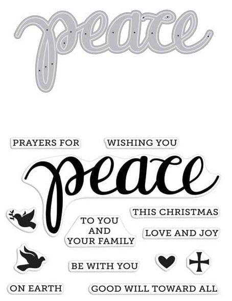 Peace Stamp & Cut
