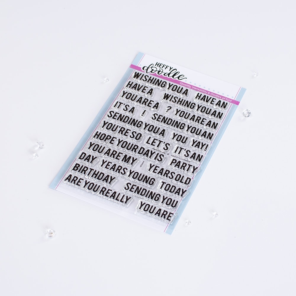 Essential Phrases Sentiment Stamp Set