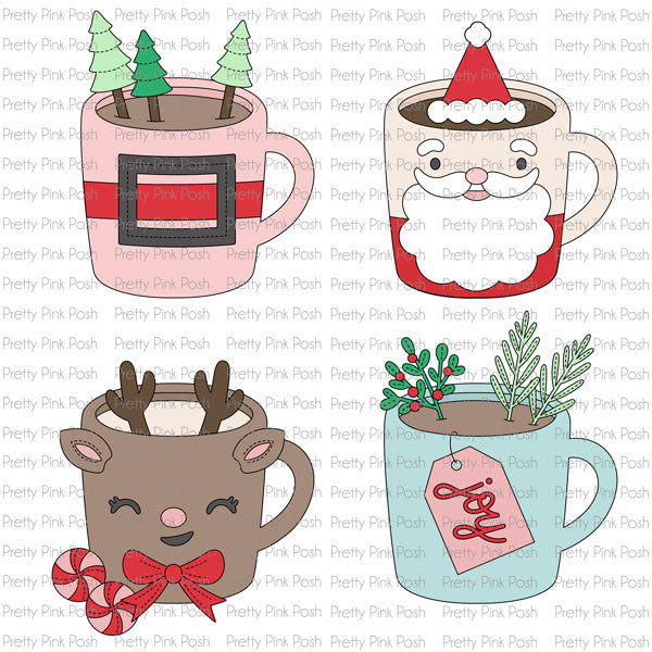 Holiday Mug Additions Die