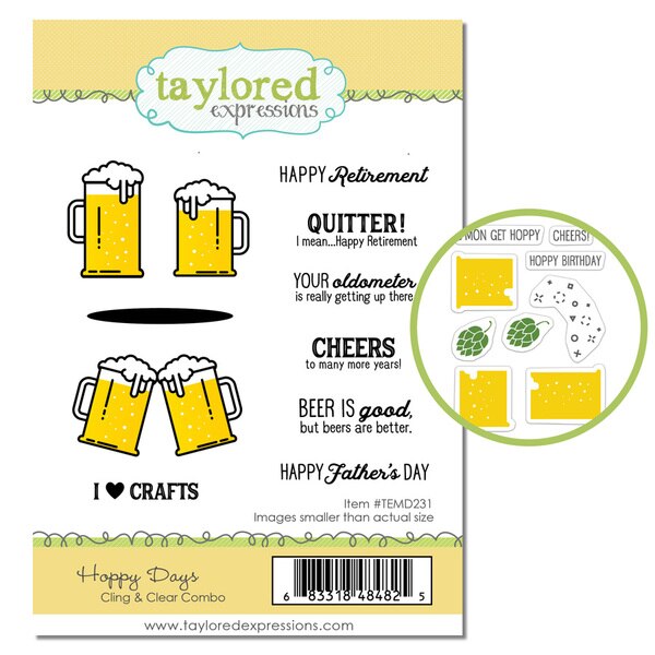 Hoppy Days Cling & Clear Stamp Set