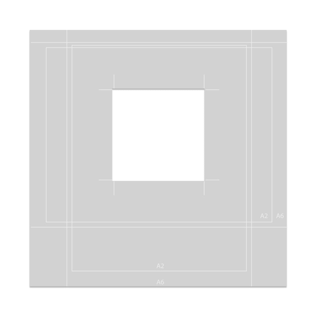 Alignment Tool A2 & A6 Stencil