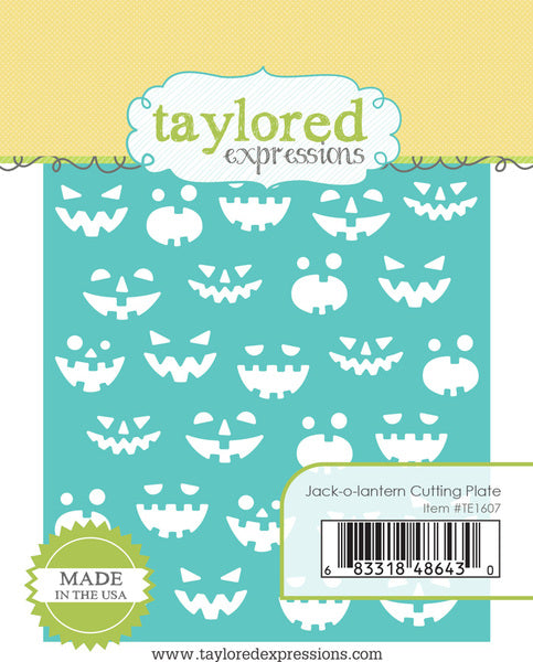 Jack-o-Lantern Cutting Plate