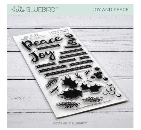 Joy and Peace Stamp Set