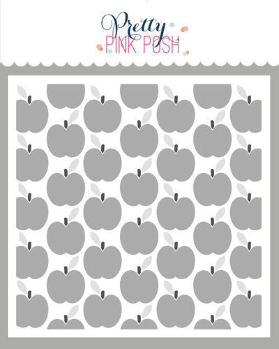 Layered Apples Stencils