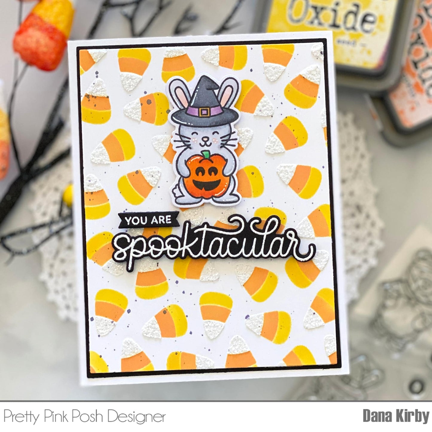 Layered Candy Corn Stencils