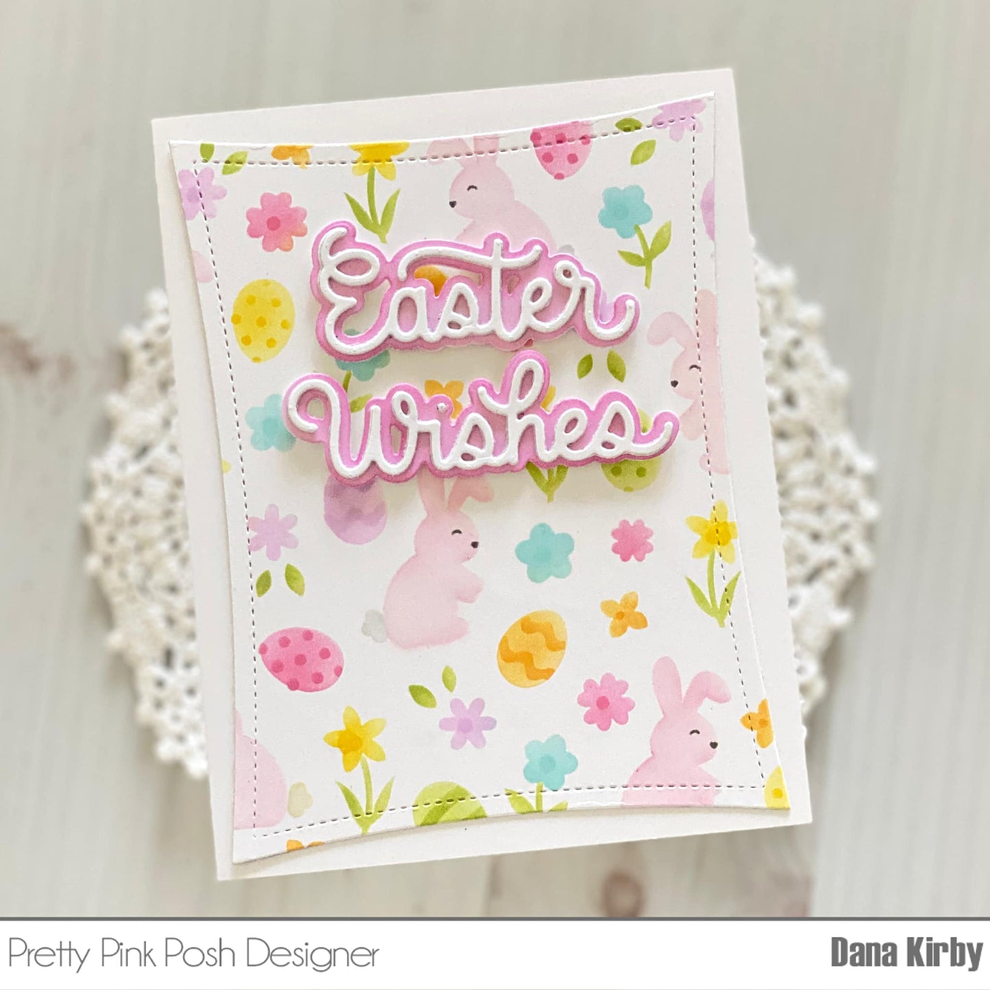 Layered Easter Floral Stencils