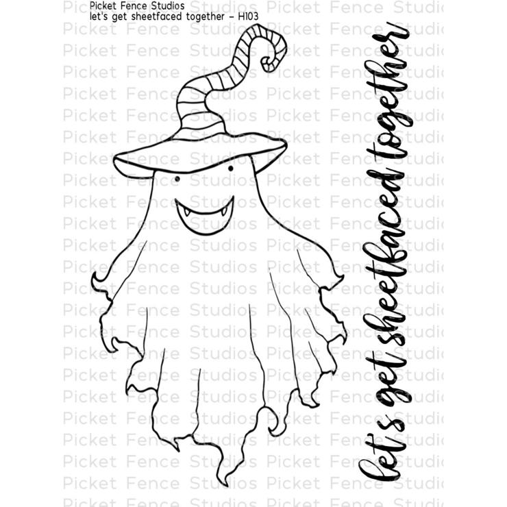 Let's Get Sheetfaced Together Stamp set