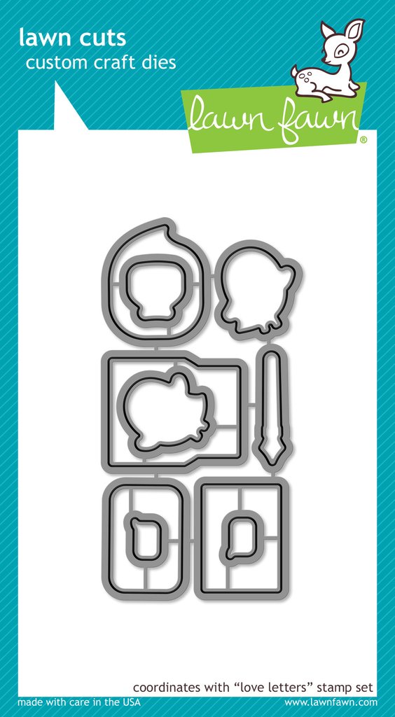 Love Letters Lawn Cuts