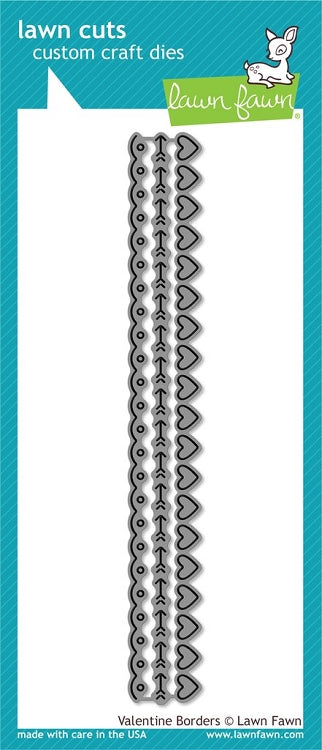 Valentine Borders Lawn Cuts