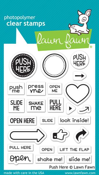 Push Here Stamp Set