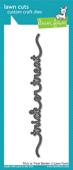 Trick Or Treat Border Die