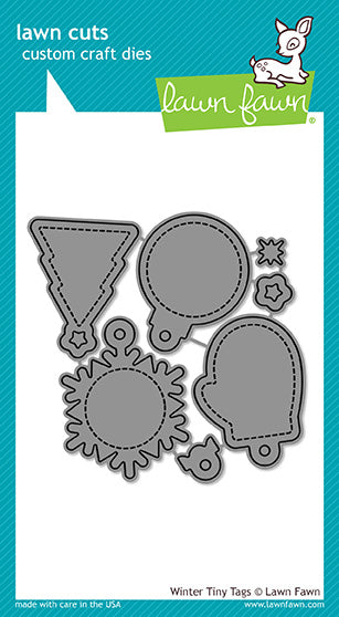 Winter Tiny Tags Die