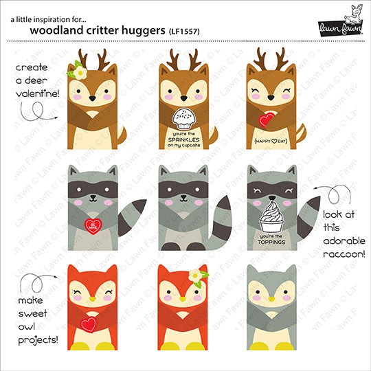 Woodland Critter Huggers Lawn Cuts