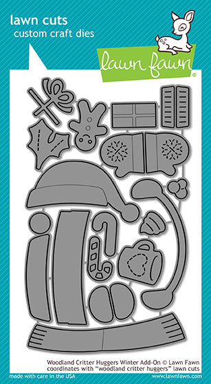 Woodland Critter Huggers Winter Add-On Dies