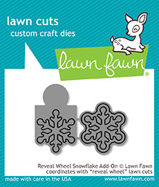 Reveal Wheel Snowflake Add-On Dies