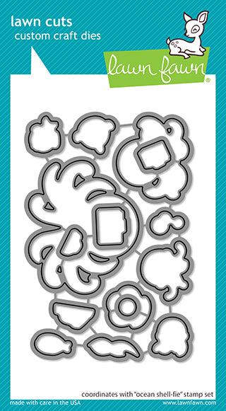 Ocean Shell-Fie Lawn Cuts