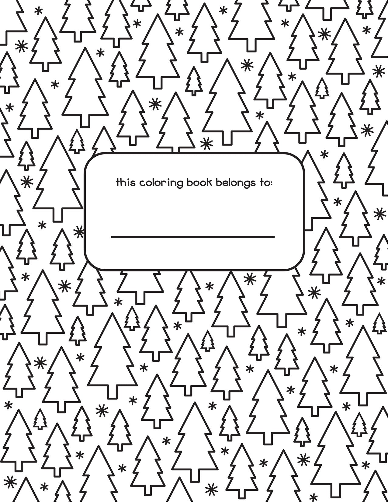 Holiday Coloring Book