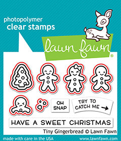 Tiny Gingerbread Stamp Set