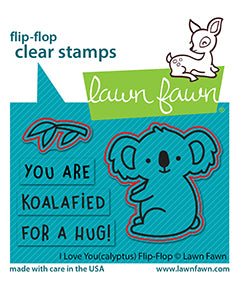 I Love You(Calyptus) Flip-Flop Stamp Set
