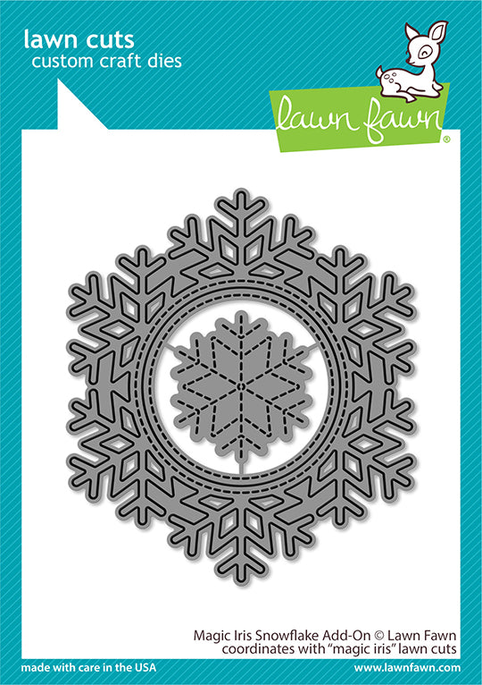 Magic Iris Snowflake Add-On Lawn Cuts