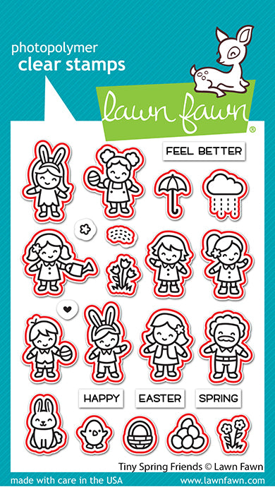 Tiny Spring Friends Lawn Cuts