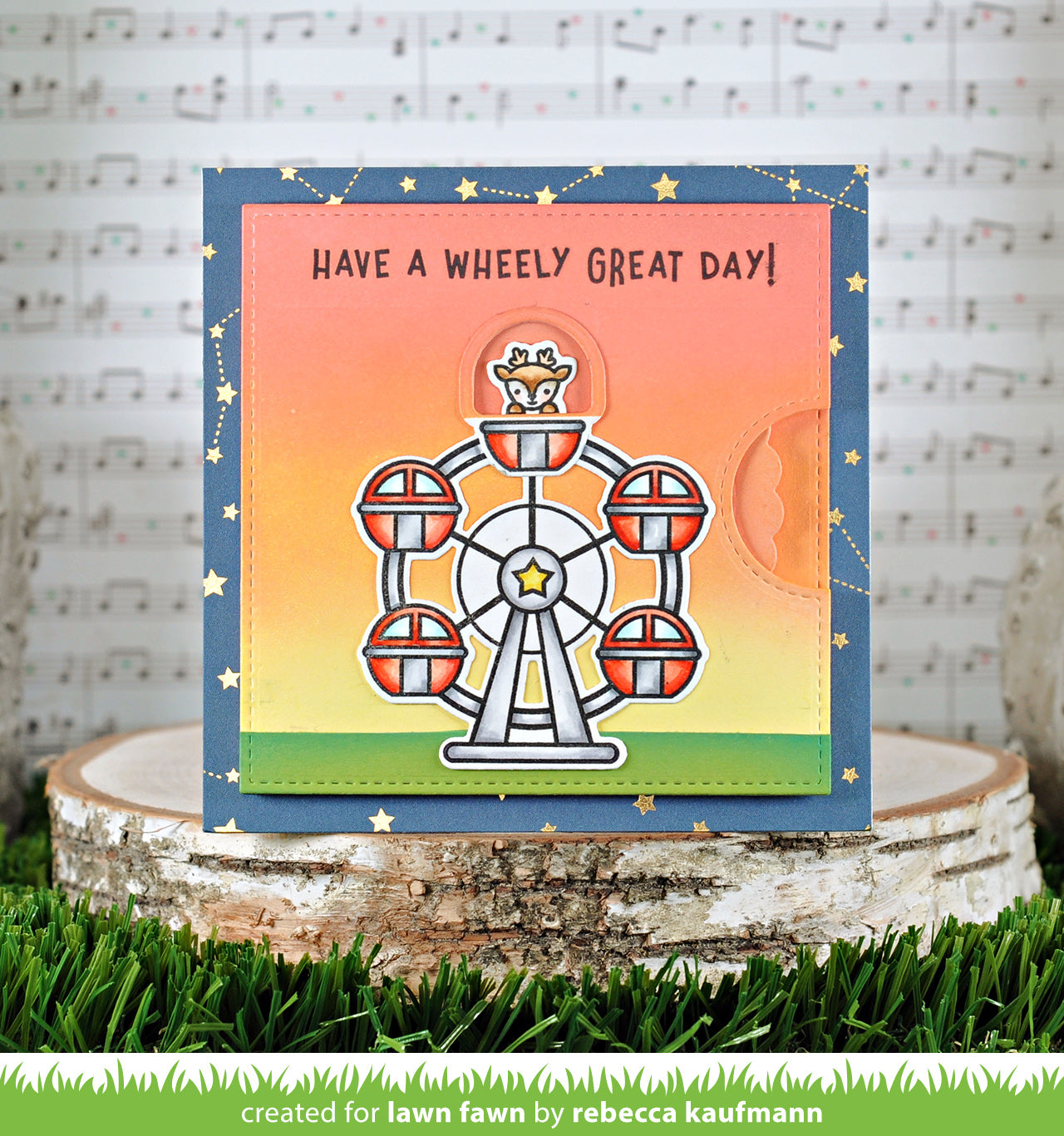 Reveal Wheel Wheely Great Day Add-On Lawn Cuts