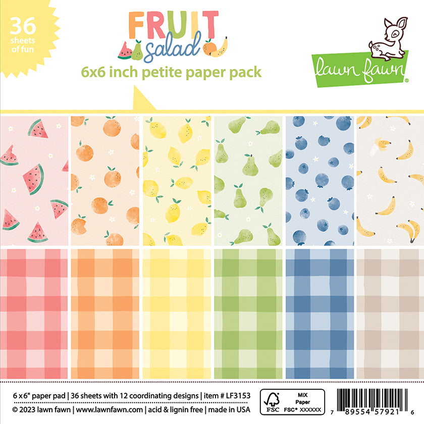 Fruit Salad 6X6 Paper Pack