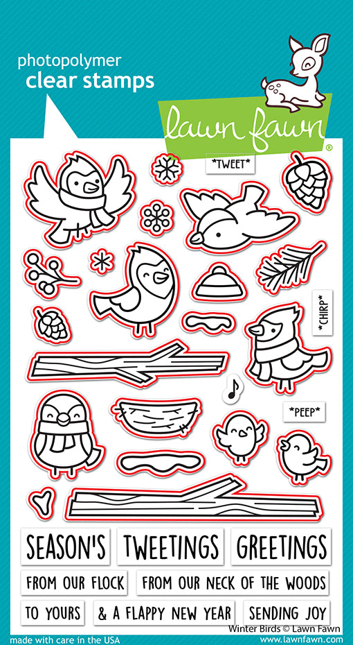 Winter Birds Lawn Cuts