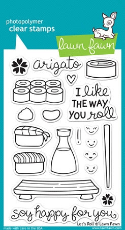 Let's Roll Stamp Set