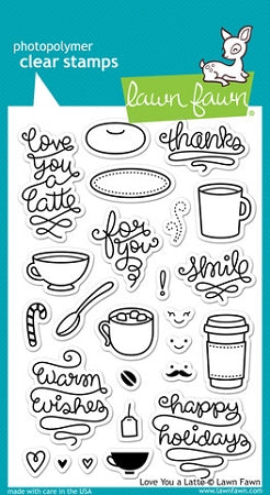 Love You a Latte Stamp Set