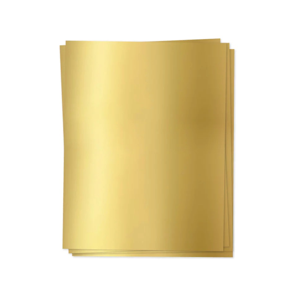 Matte Gold 8.5 x 11 Foil Paper