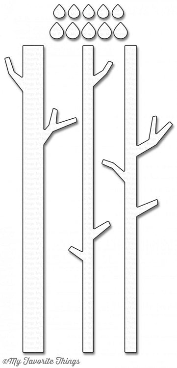 Die-namics Solid Birch Trees