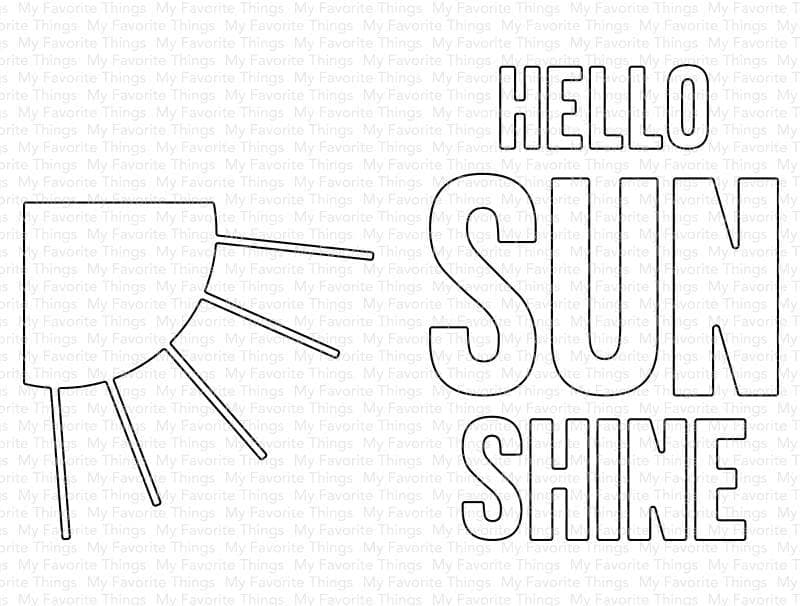 Hello Sunshine Die-namics