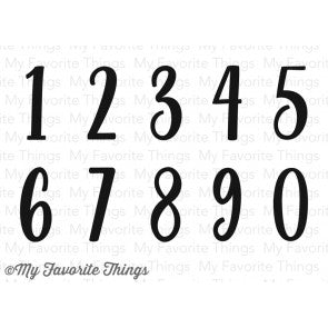Well-Connected Numbers Stamp Set