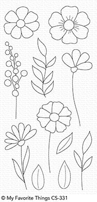 Wildflowers Stamp Set