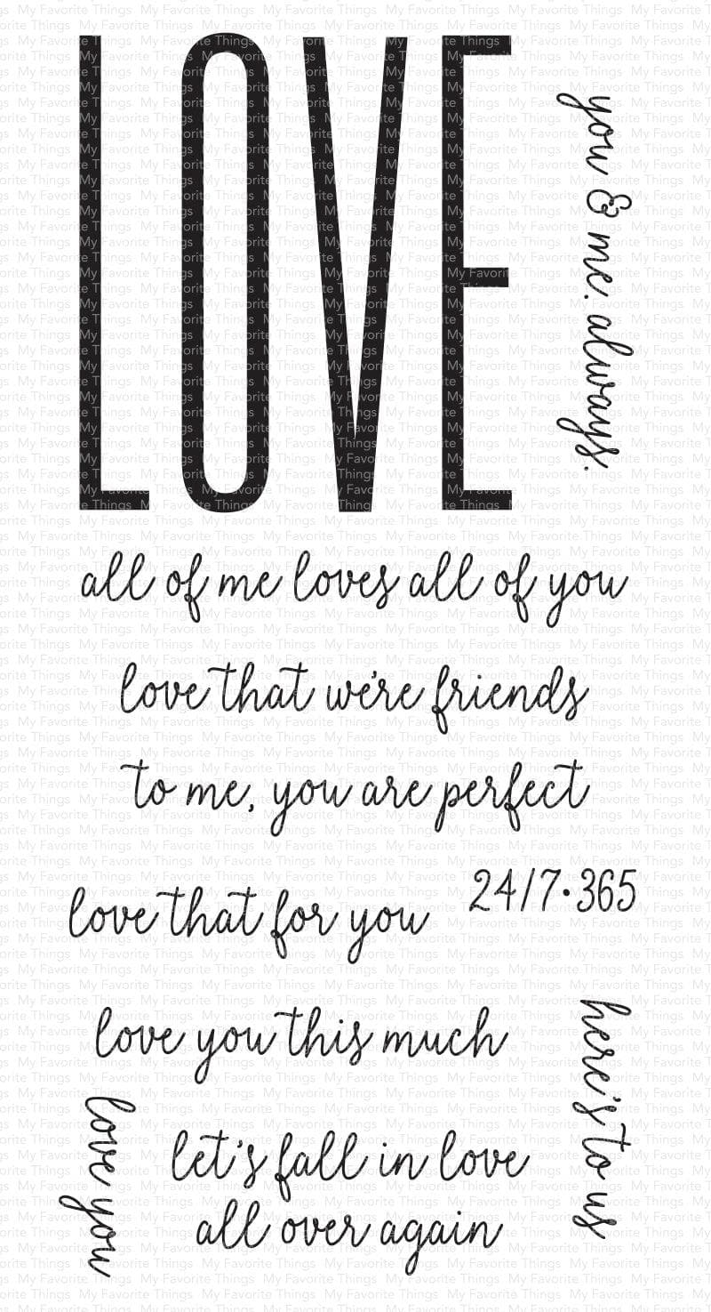 How to Say I Love You Stamp Set