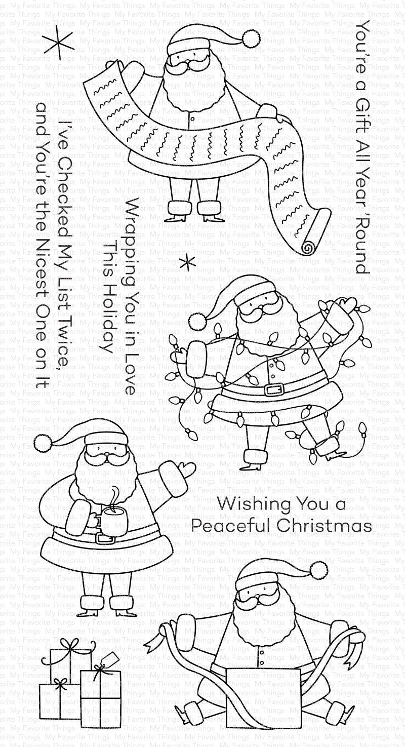 Nicest on the List Stamp Set