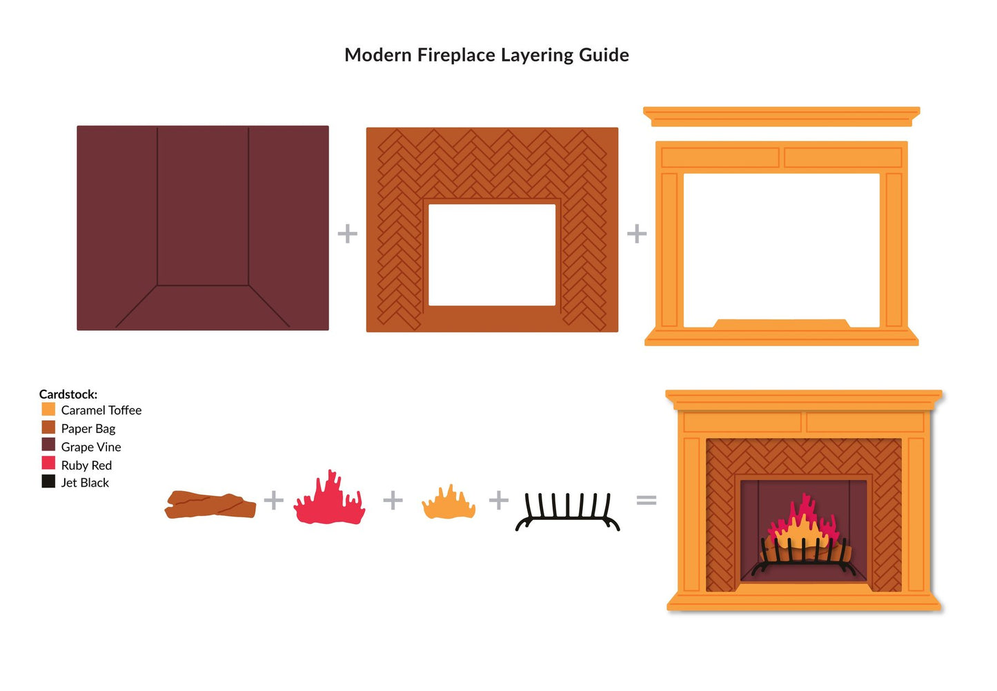 Modern Fireplace Layering Dies