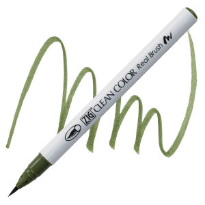 Clean Color Real Brush Marker Moss Green