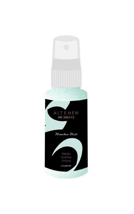 Mountain Mist Metallic Shimmer Ink Spray