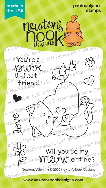 Newton's Valentine Stamp Set