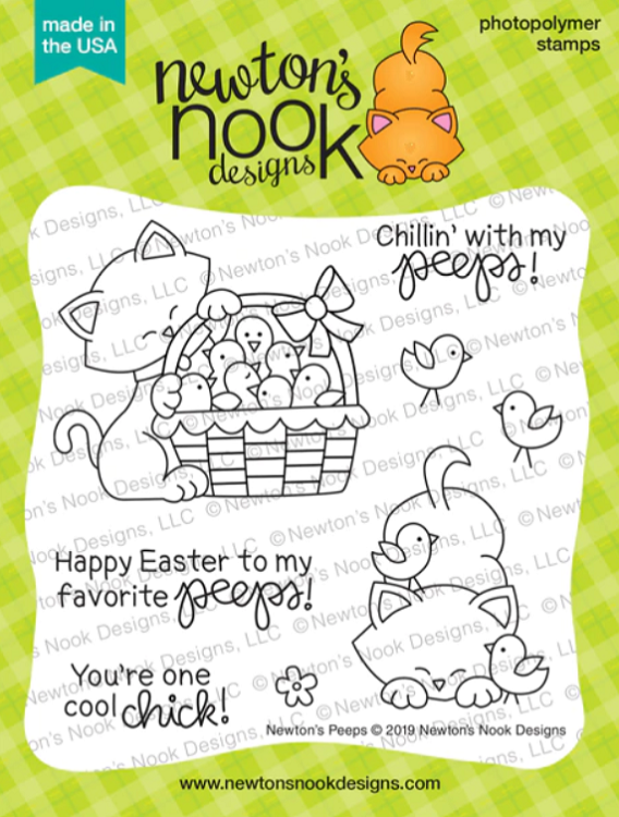 Newton's Peeps Stamp Set
