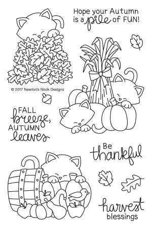 Autumn Newton Stamp Set