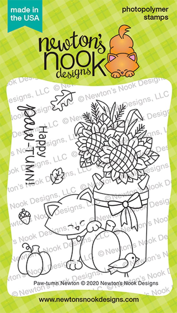 Paw-tumn Newton Stamp Set