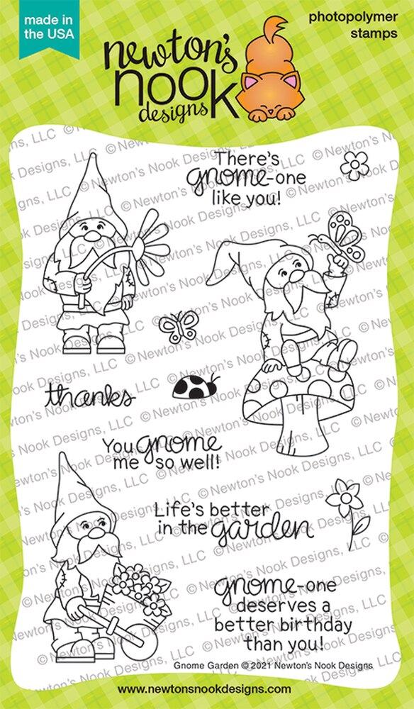 Gnome Garden Stamp Set