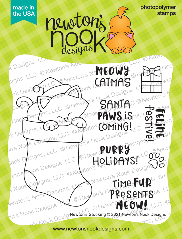 Newton's Stocking Stamp Set