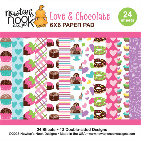 Love & Chocolate 6x6 Paper Pad