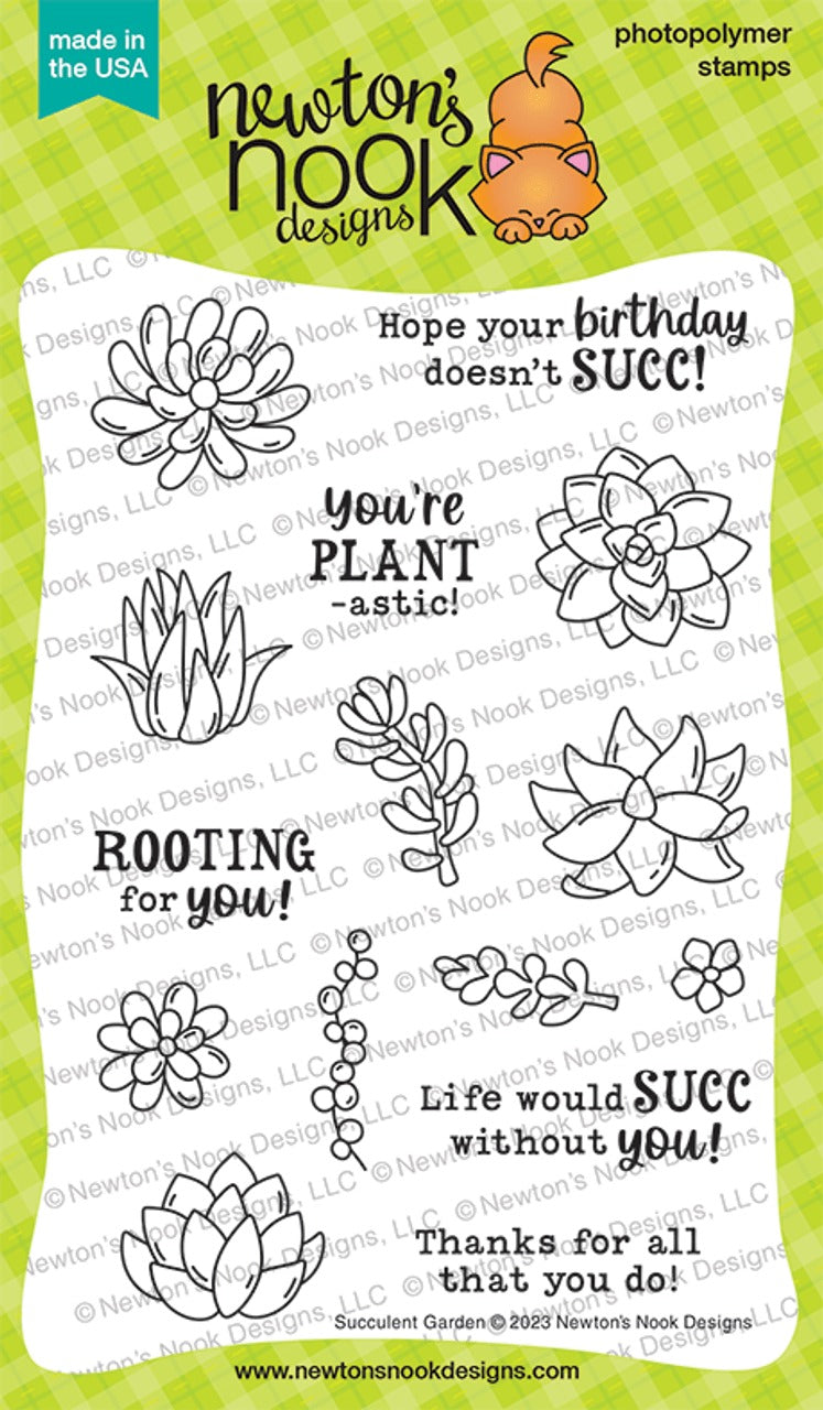 Succulent Garden Stamp Set