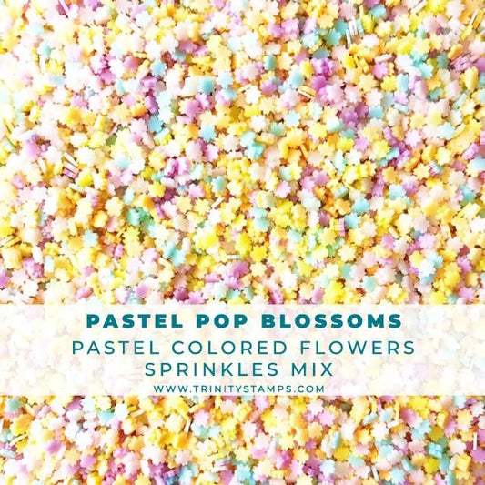 Pastel Pop Blossoms Sprinkles Mix