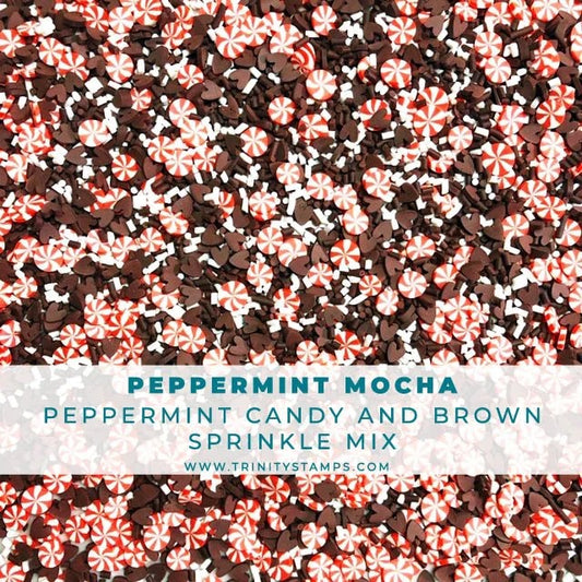 Peppermint Mocha Clay Embellishment Mix